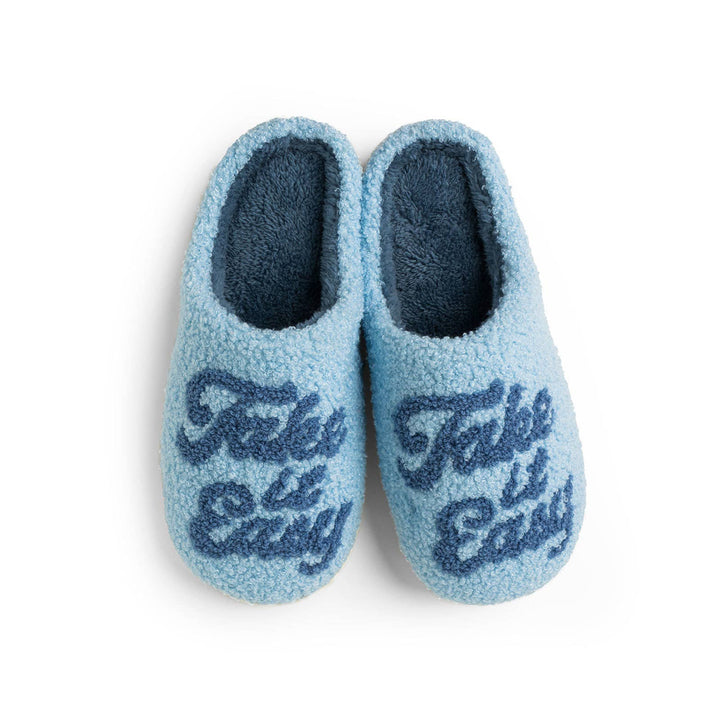 Two Left Feet Lounge Out Loud Fuzzy Slippers Open Stock