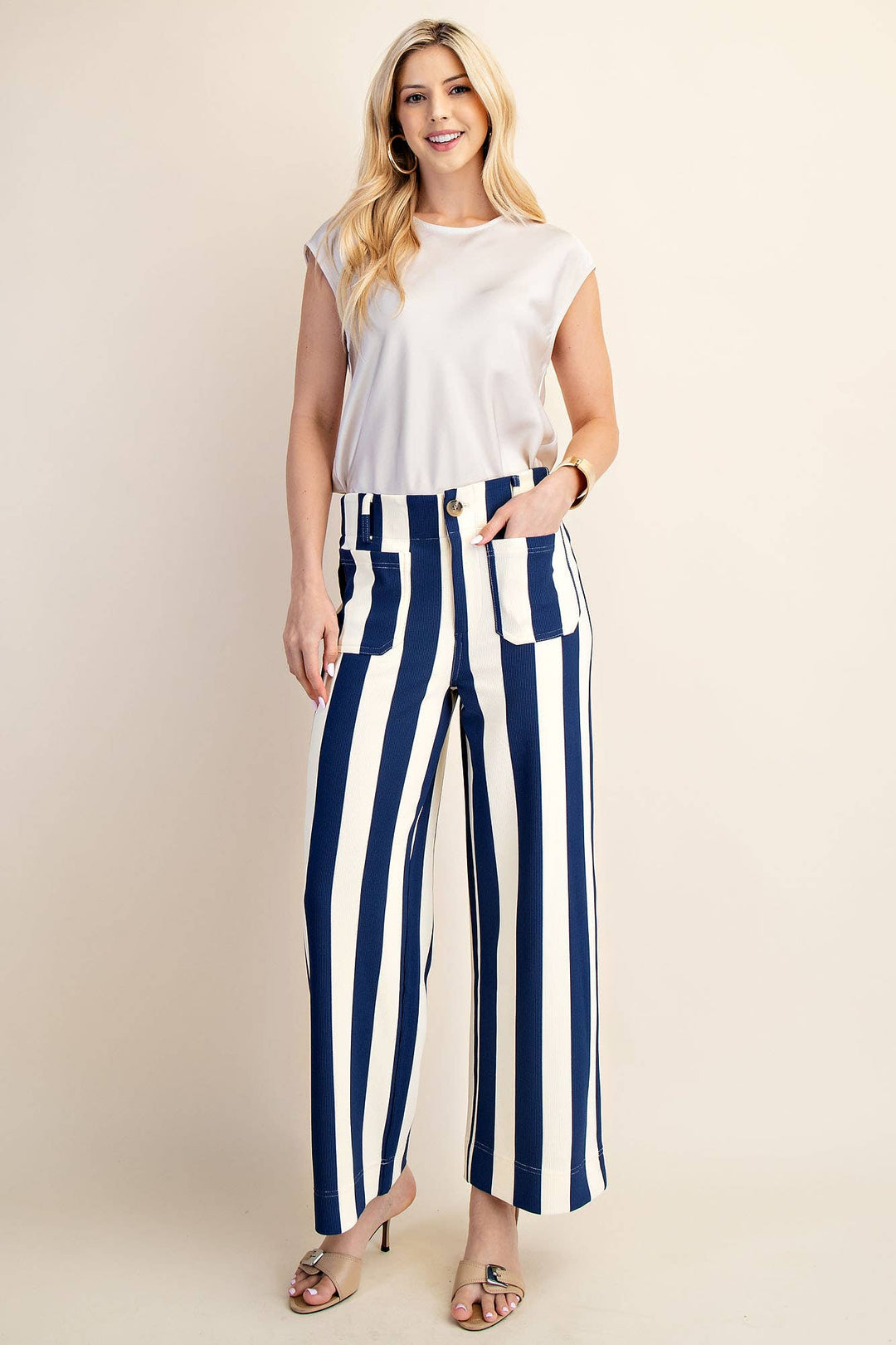 Colette Cropped Wide-Leg Pants