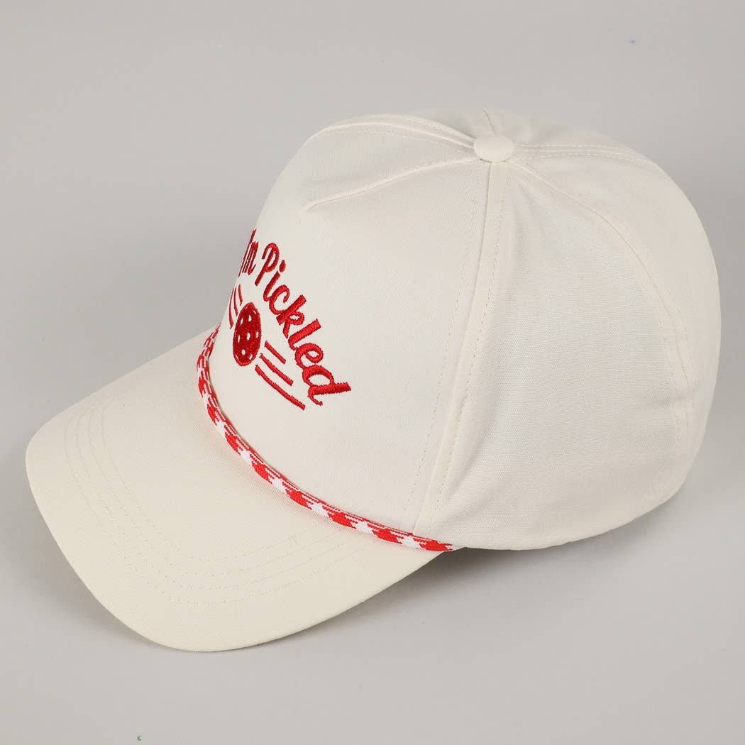 I'm Pickled Pickleball Embroidery Trucker Hat