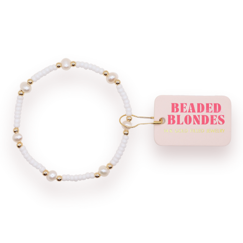 White Pearl Bracelet