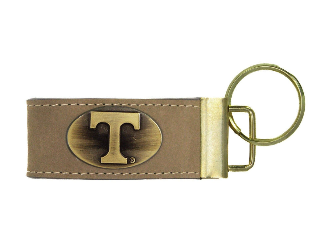 Collegiate Leather Key Fob Ole Miss