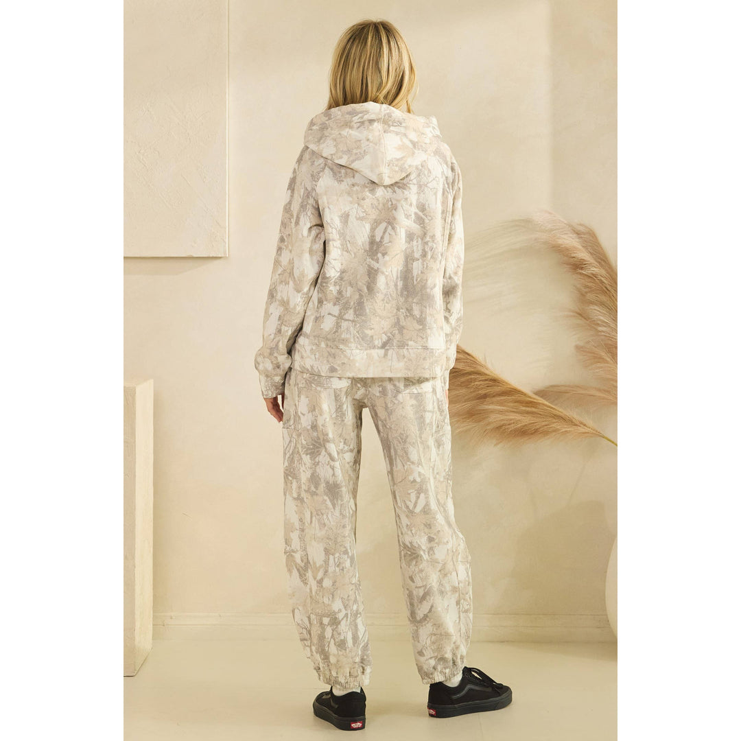 Printed French Terry Pants