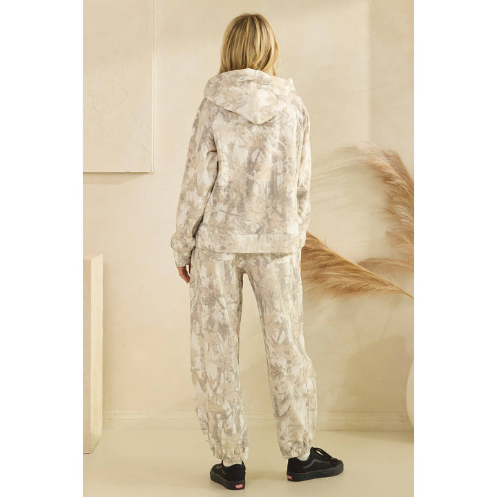 Printed French Terry Pants