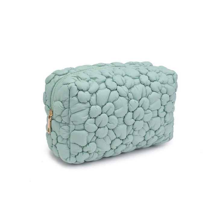 61028F Flora Pop Nylon Cosmetic Pouch