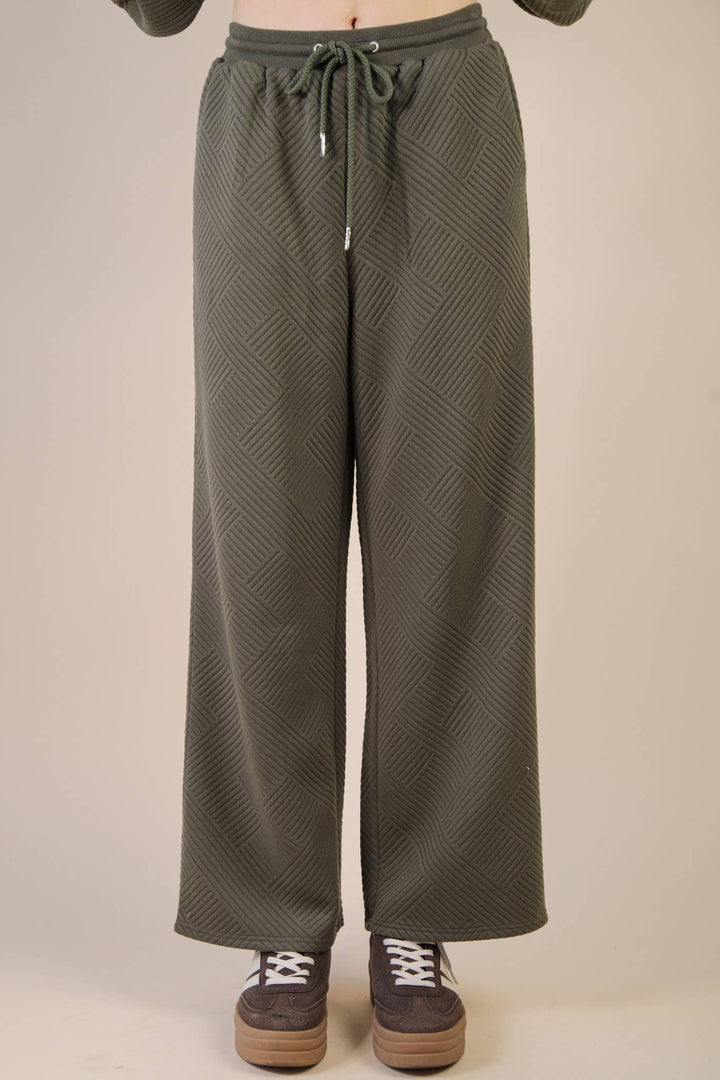Very J Textured Knit Set