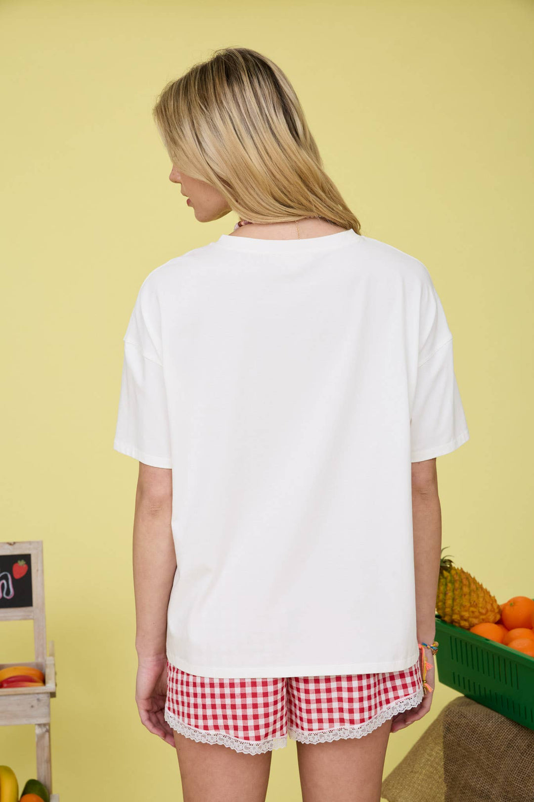 FRUIT OF THE HEART GRAPHIC KNIT TEE