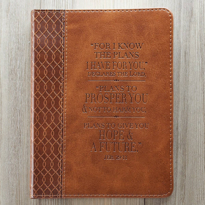 Journal Handy Brown Hope & a Future Jer. 29:11