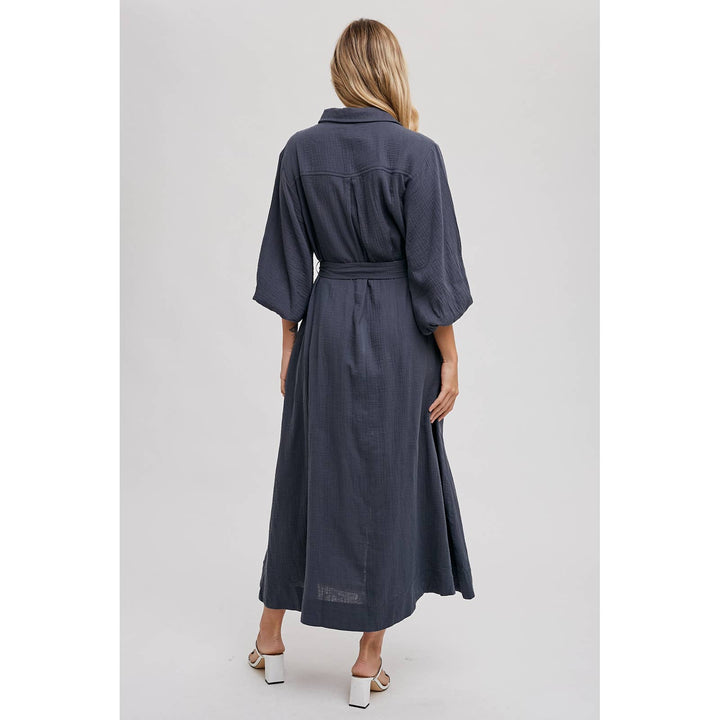 SLI4726 - MAXI SHIRT DRESS