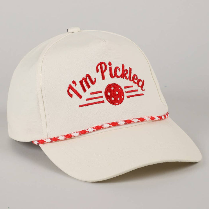 I'm Pickled Pickleball Embroidery Trucker Hat