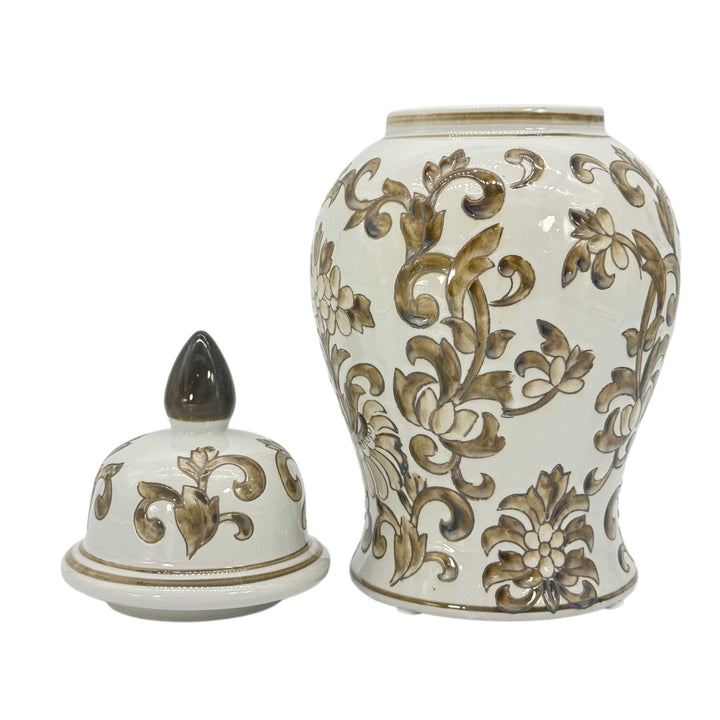 Classic Urn Shape Chinoiserie Ginger Jar 14"