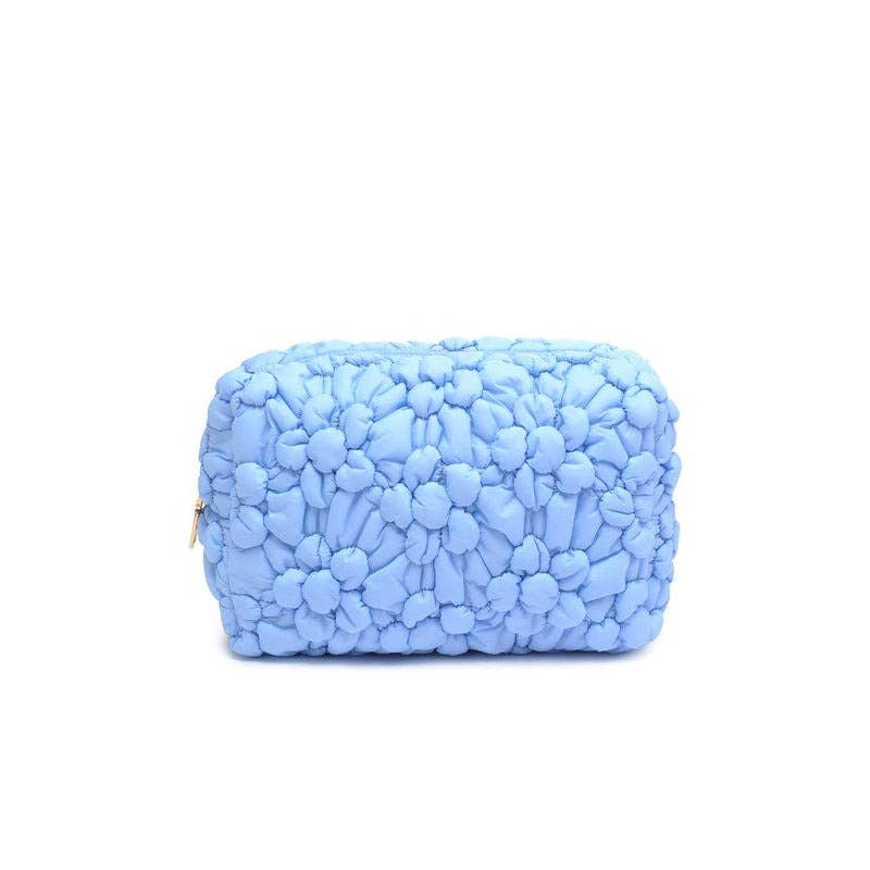 61028F Flora Pop Nylon Cosmetic Pouch