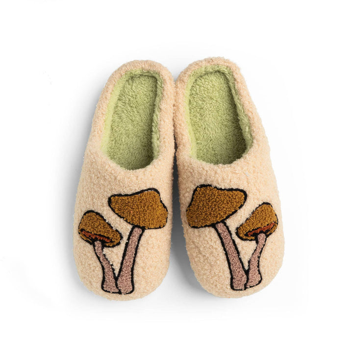 Two Left Feet Lounge Out Loud Fuzzy Slippers Open Stock