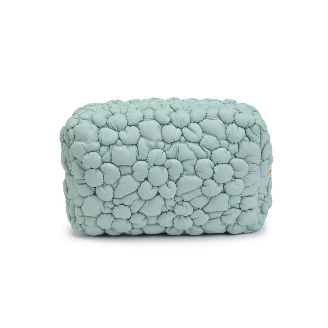 61028F Flora Pop Nylon Cosmetic Pouch