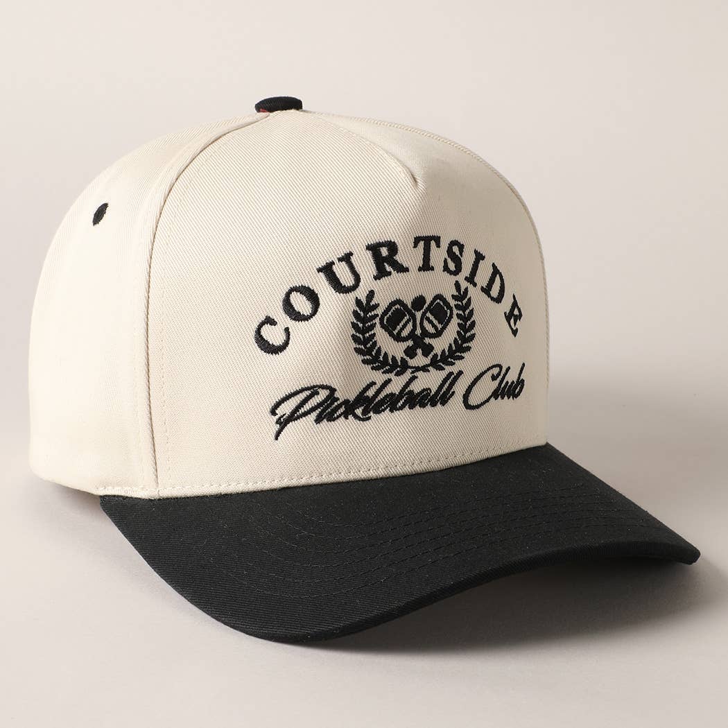 Courtside Pickleball Club Two Tone Trucker Hat
