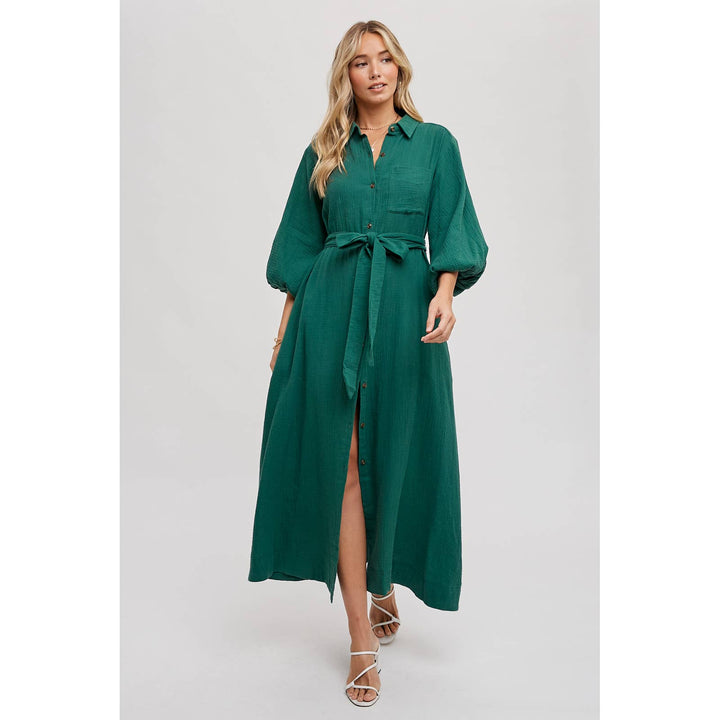 SLI4726 - MAXI SHIRT DRESS