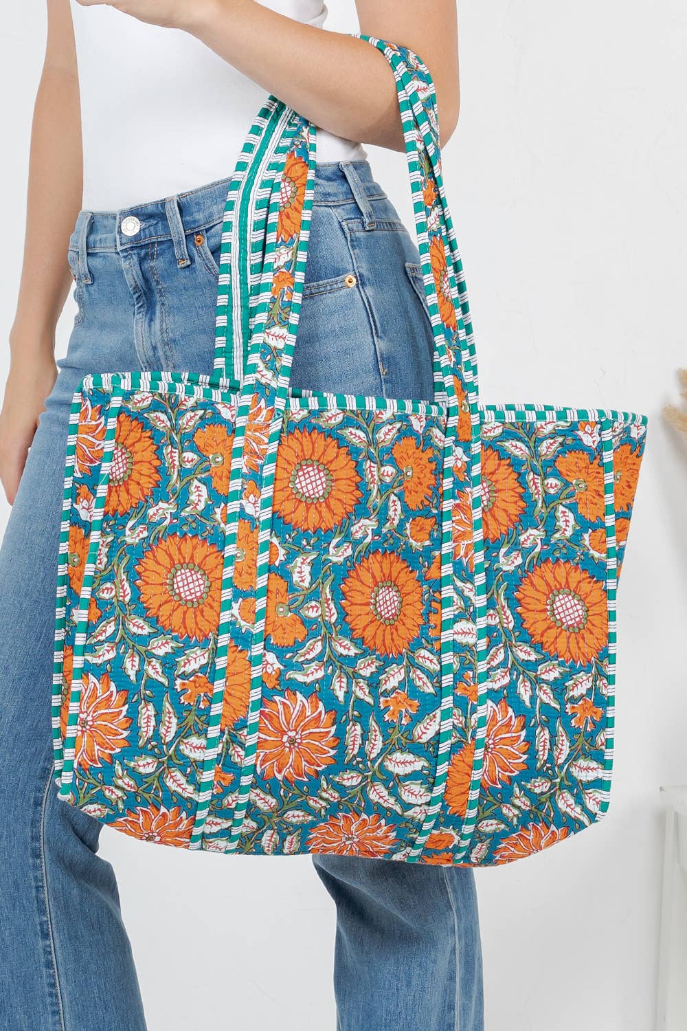 Quilted Tote Bag (BG-92)