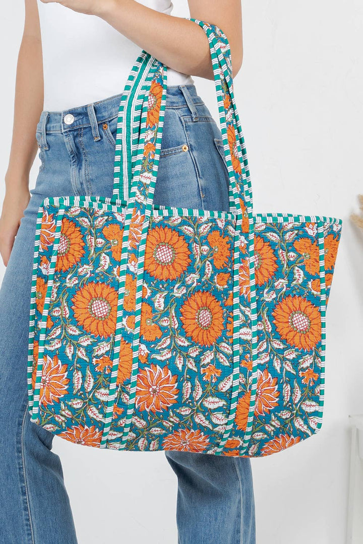 Quilted Tote Bag (BG-92)