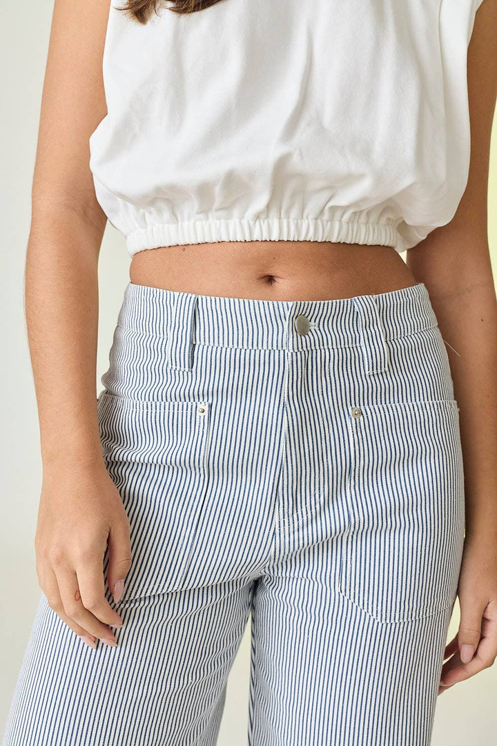 PP18037 - Kylie Pinstripe Pants