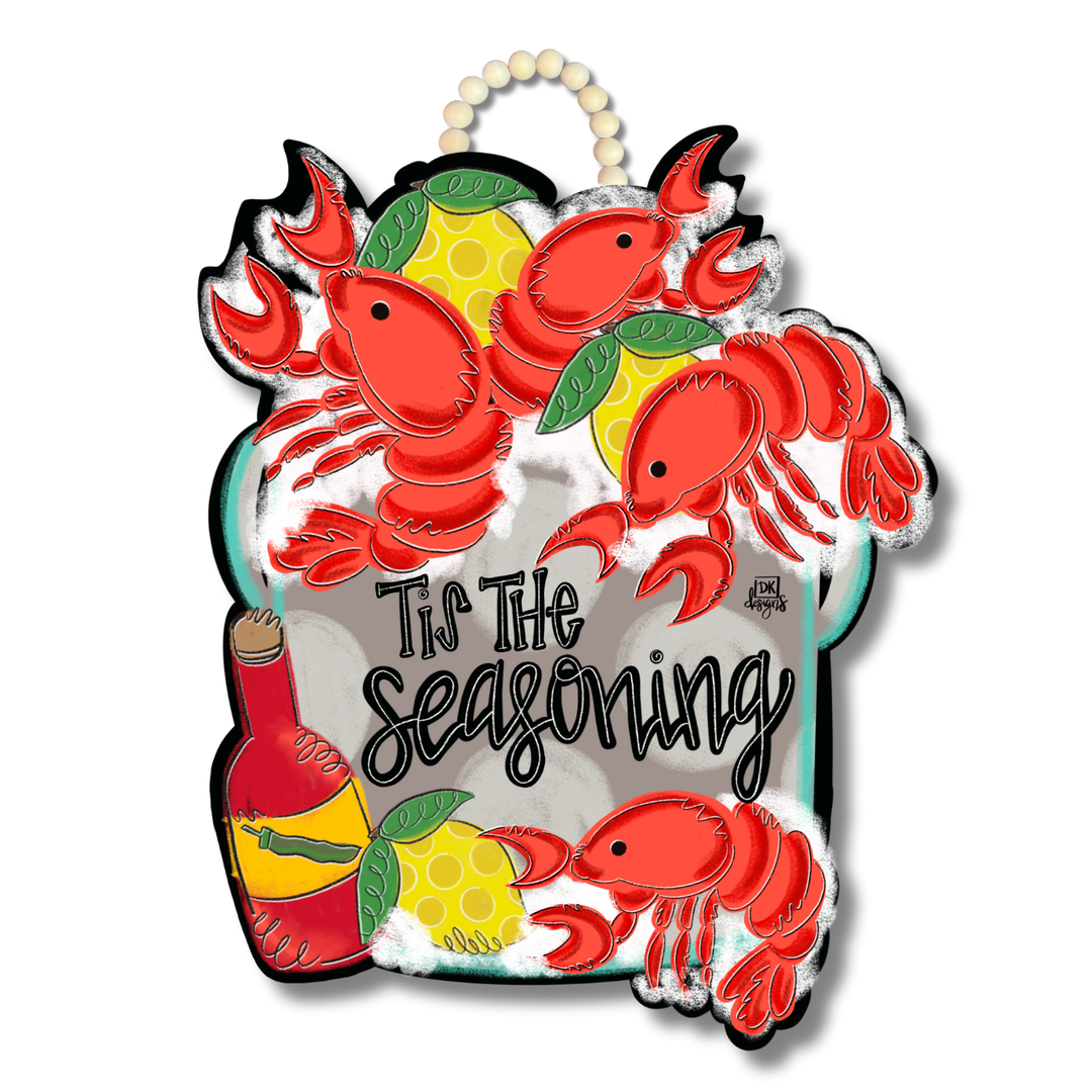 DK Tis The Seasoning Door Hanger