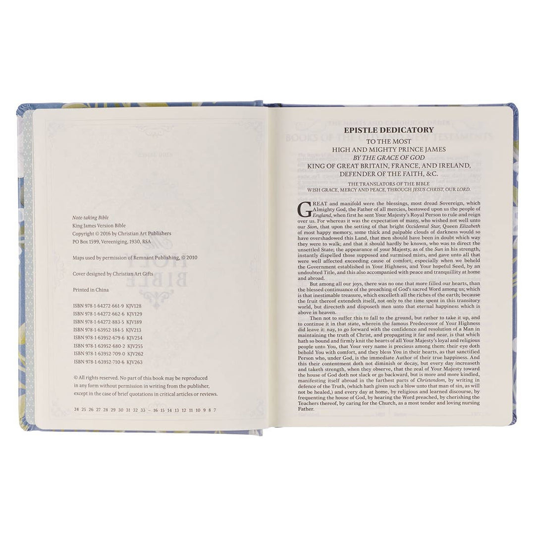 KJV Note-taking Bible HC Things Above Col. 3:2