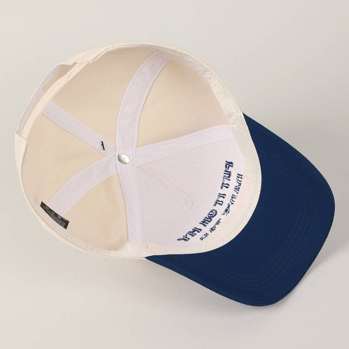Put It On My Dad's Tab Embroidery Two-Tone Hat
