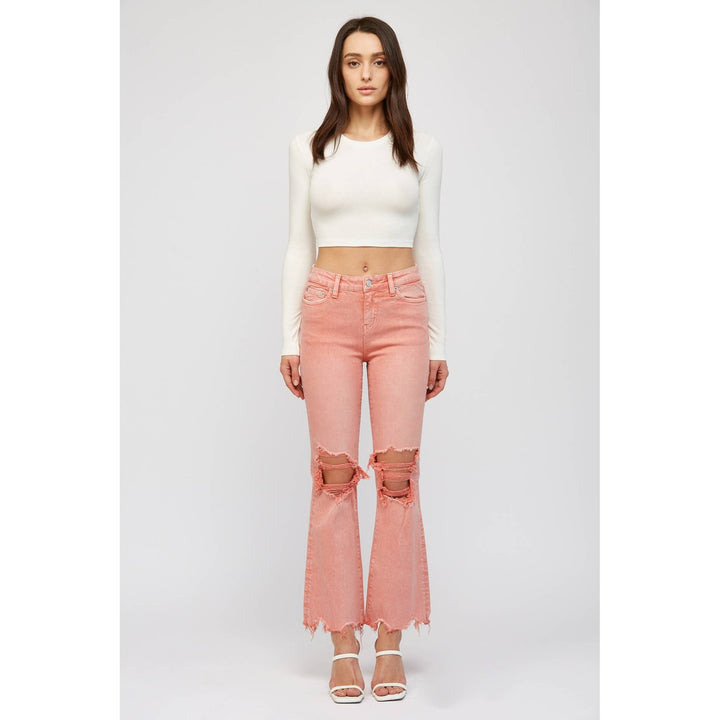 HIGH RISE VINTAGE FLARE Rose
