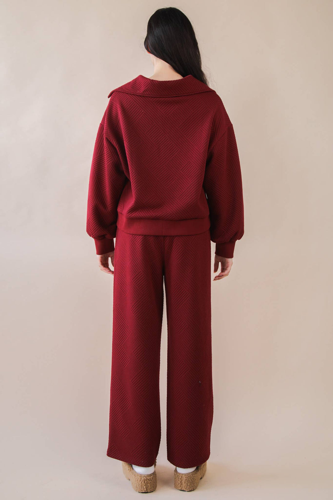 Very J Textured Knit Set