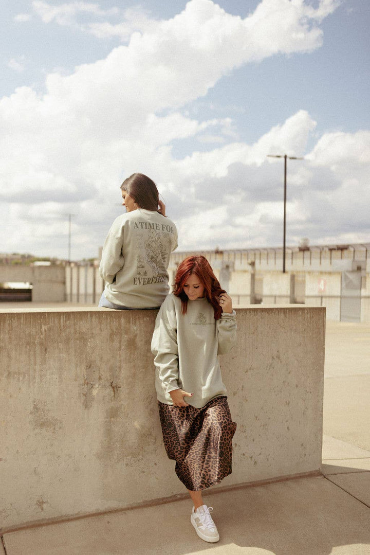 A Time For Everything  Graphic Sweatshirt