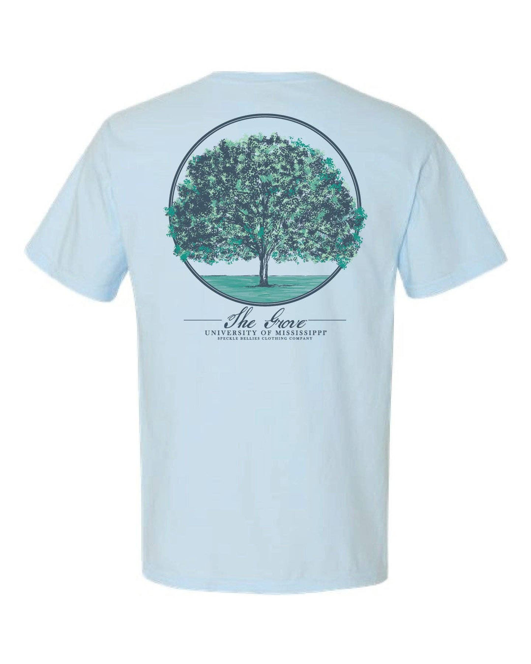 Ole Miss Circle The Grove Tee