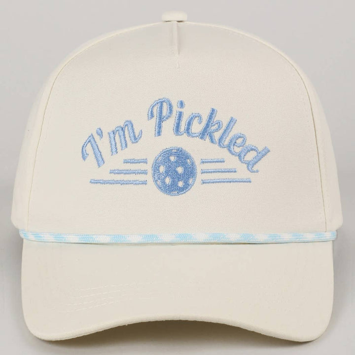 I'm Pickled Pickleball Embroidery Trucker Hat