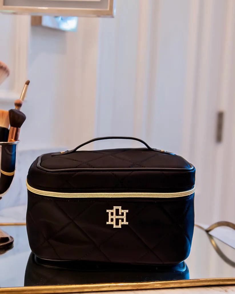 CH Hampton Train Case Black Nylon